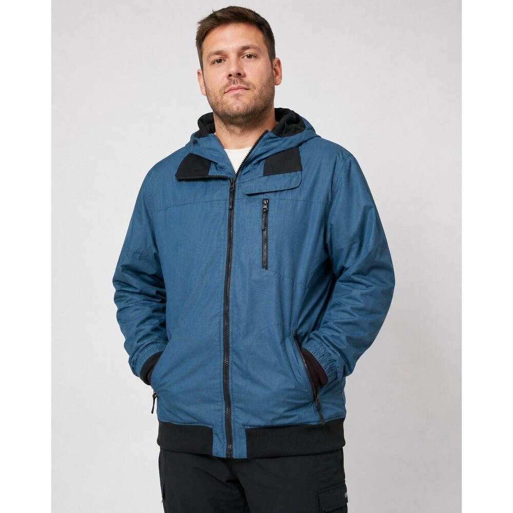Snowboard Ski Jacket Blue Hooded Technical Streetwear XL Empyre Men’s